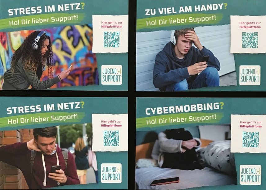 jugend.support: Neues Infomaterial für Schulklassen und Jugendgruppen 