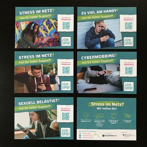 jugend.support: Neues Infomaterial für Schulklassen und Jugendgruppen