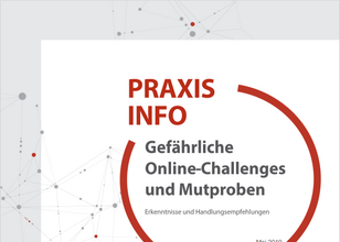 Praxisinfo Gefaehrliche Online Challenges Und Mutproben