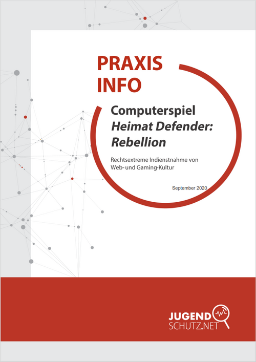 Praxisinfo Computerspiel Heimat Defender Rebellion